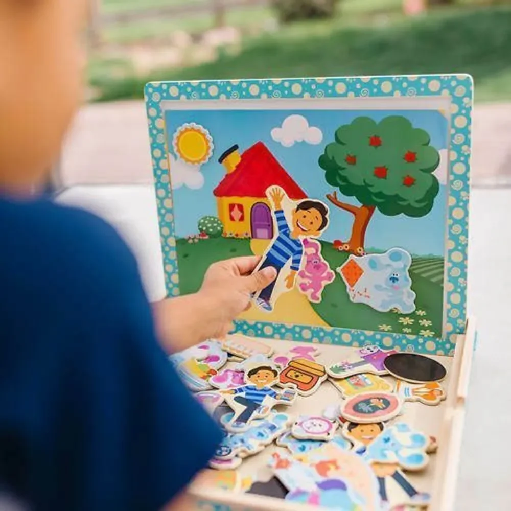 Melissa‎ & Doug Blue's Clues & You! Wooden Magnetic Picture Game (48 Pieces)